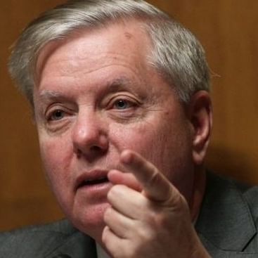 Sen. Lindsey Graham (R-SC) has transformed himself during the Trump era. After the death of traitorous former Obamacare savior 'Songbird' John McCain (R-Hades), Graham has buddied up with President Donald Trump - a true p-ssygrabbing alpha if there ever was one - and his residual masculinity has soared ever since.  #donaldtrump #Florida #JohnMcCain #LincolnDayDinner #LindseyGraham